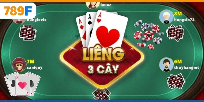 Thứ tự từ mạnh đến yếu của Liêng